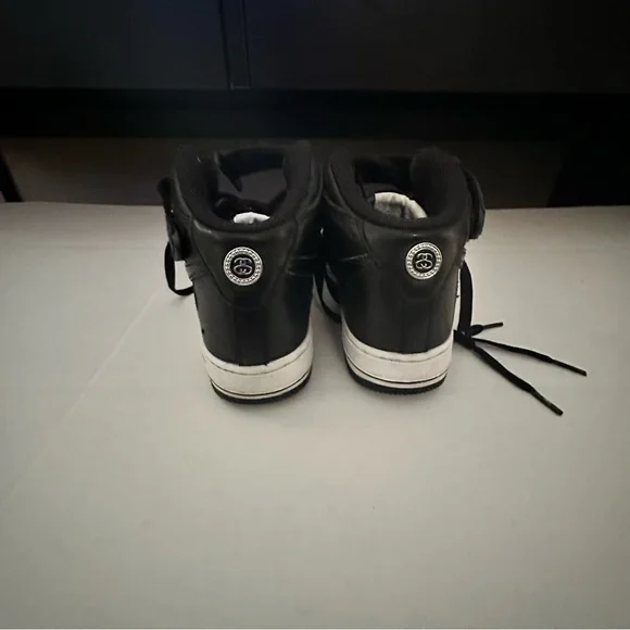 Nike x stussy air Force 1 mid top shoe - Picture 2 of 9